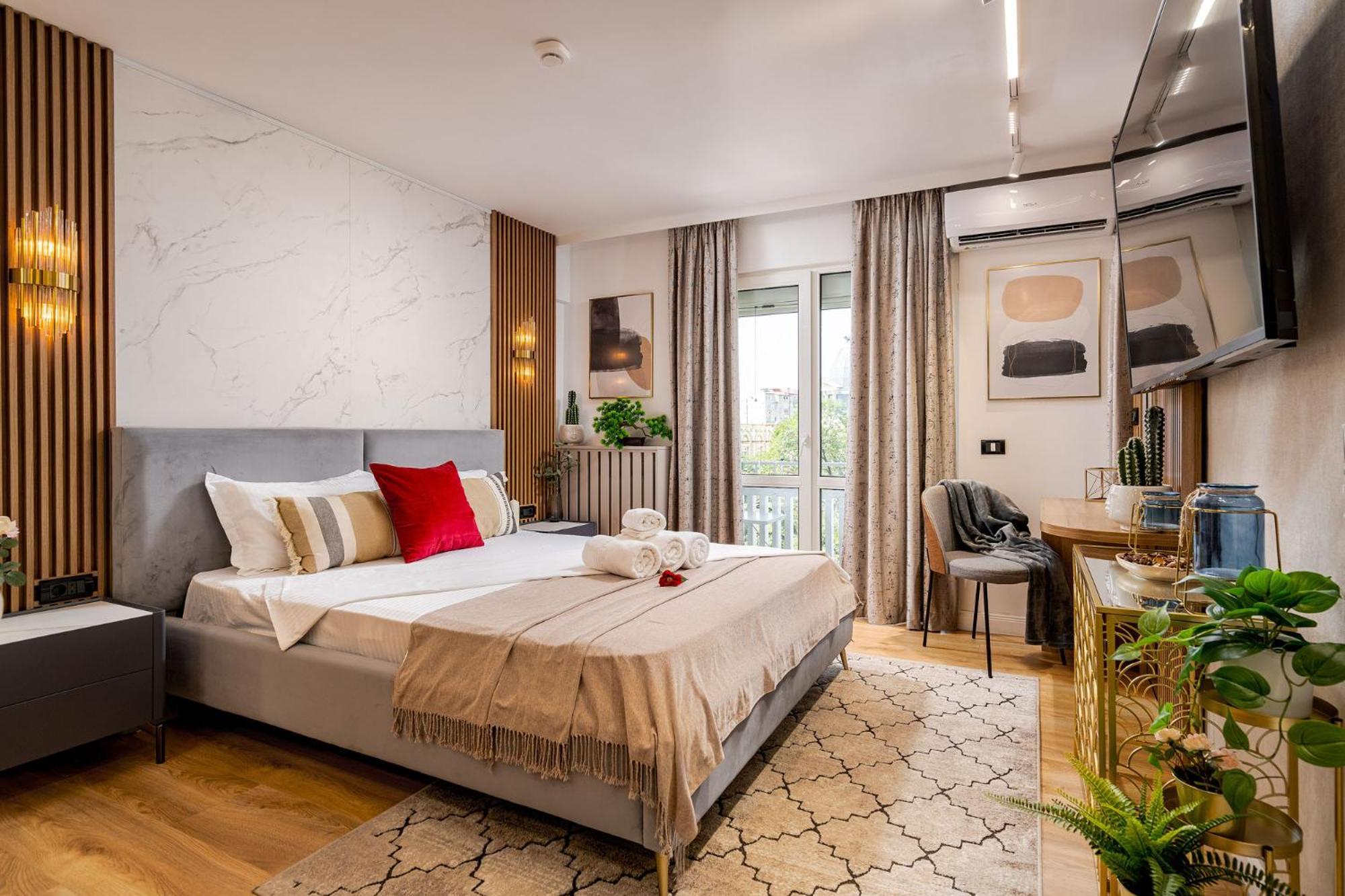 Romana Vibe Elegance In The Heart Of The City Bucureşti Eksteriør bilde