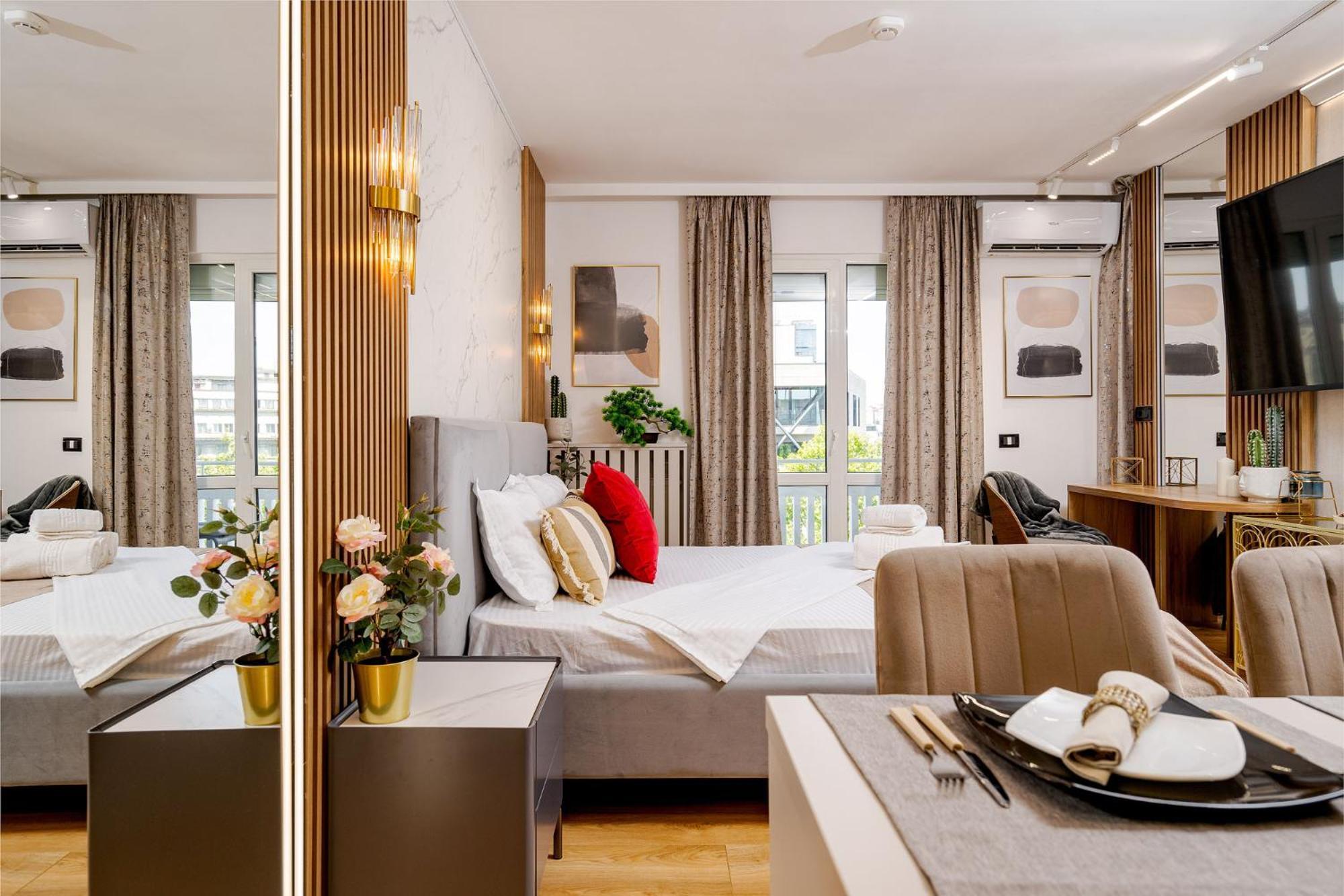 Romana Vibe Elegance In The Heart Of The City Bucureşti Eksteriør bilde